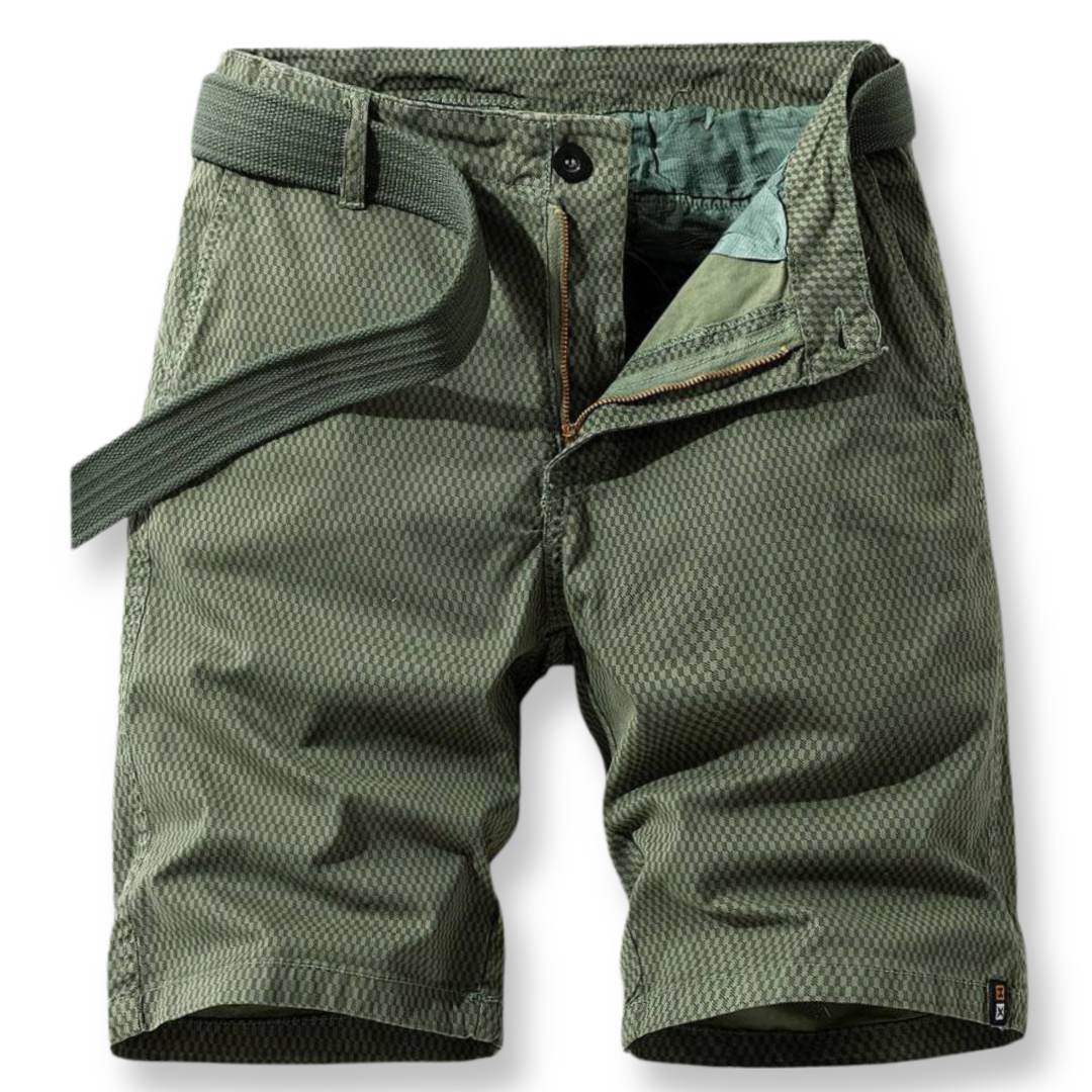 Heren korte broek met verstelbare taille