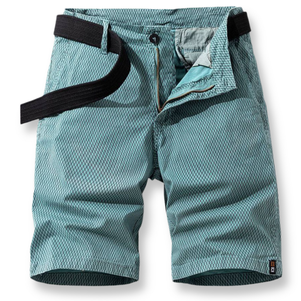Heren korte broek met verstelbare taille