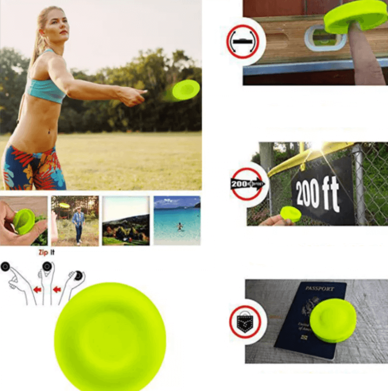 Gravity disc – zakformaat frisbee
