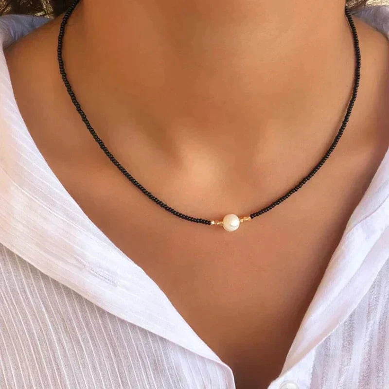 Verfijnde parelketting