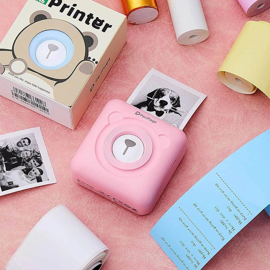 Mini draadloze foto printer – spanning: 100-240V