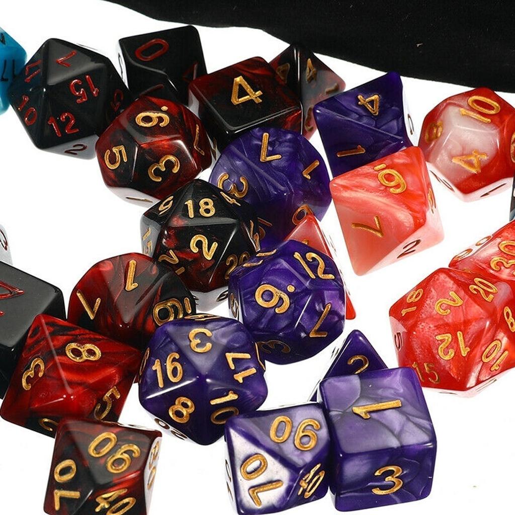 Poly dobbelstenen set