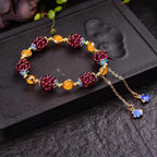 Granaat edelsteen granaatappel armband