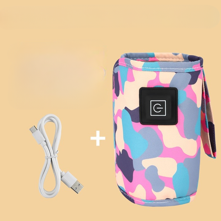 Slimme en draagbare flessenverwarmer