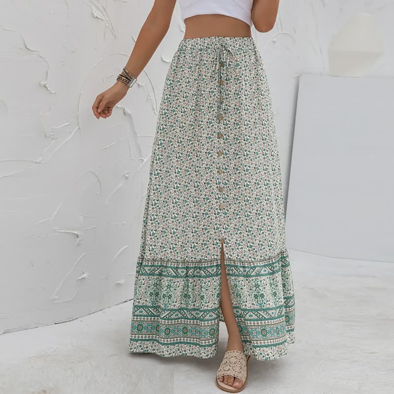 Boho-rok SplitSkirt