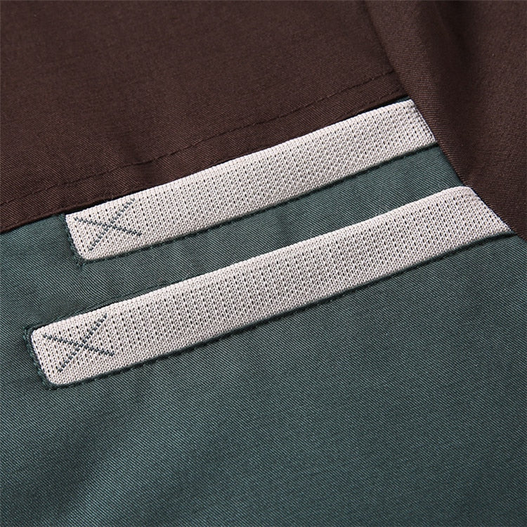 Lichte heren bomber overgangsjas in vintage-look