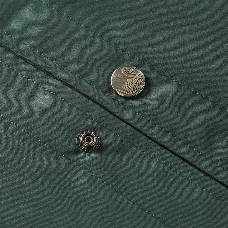 Lichte heren bomber overgangsjas in vintage-look