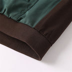 Lichte heren bomber overgangsjas in vintage-look
