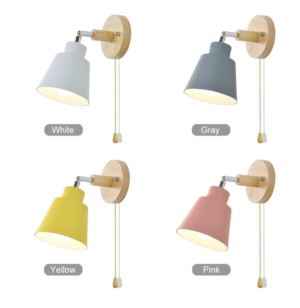 Wandlamp met trekschakelaar