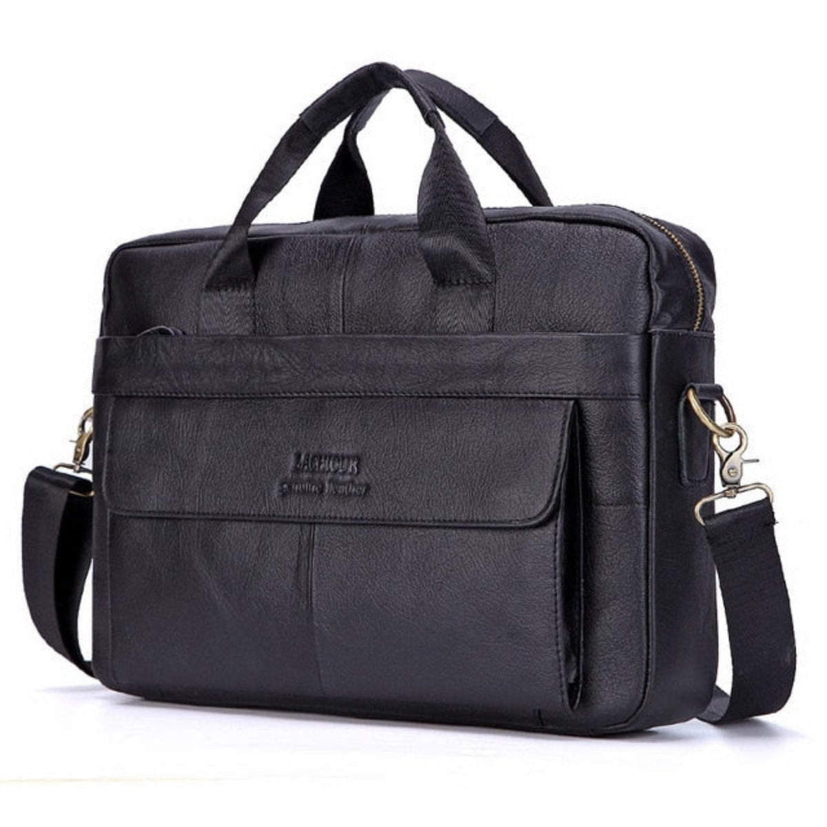 Leren laptoptas – Noor