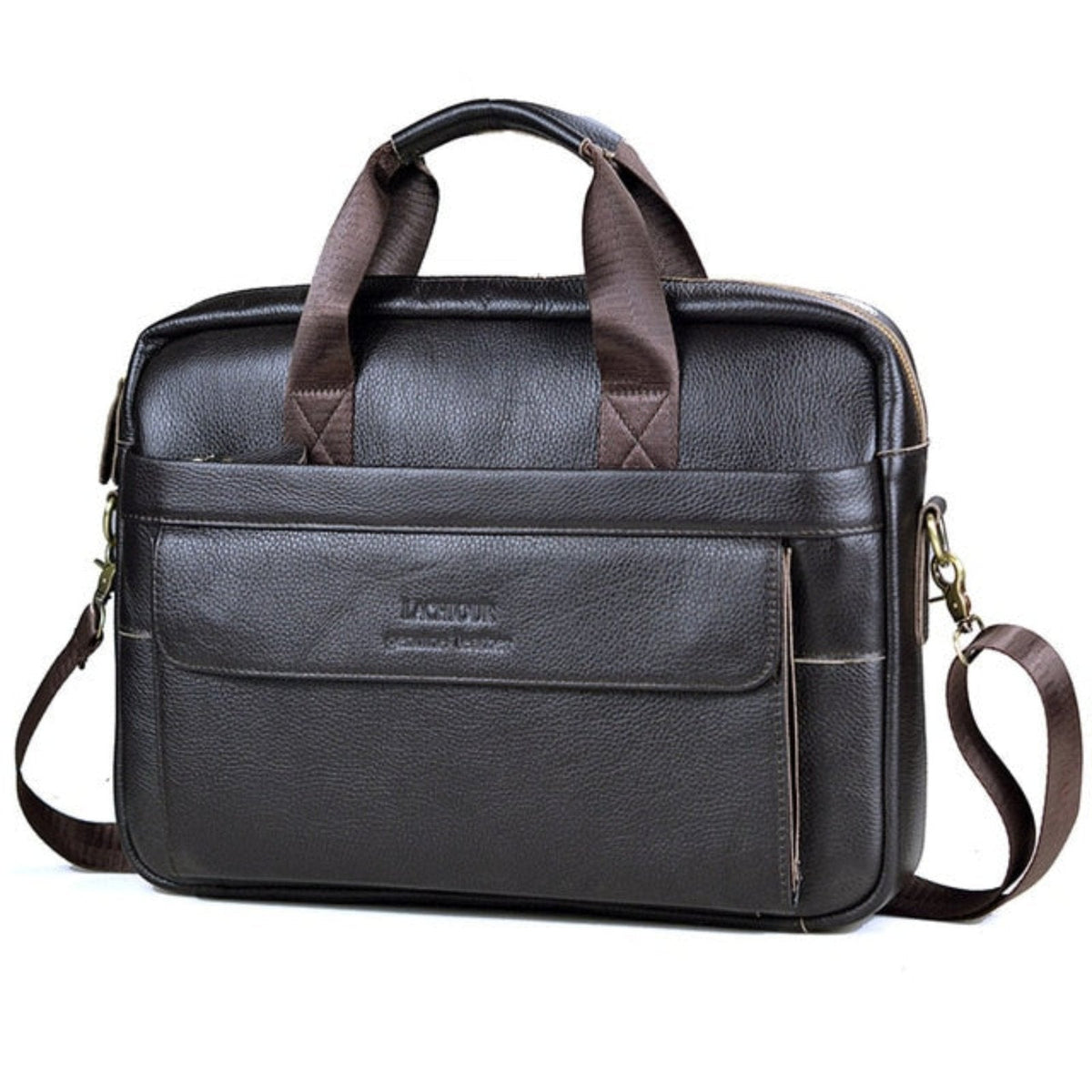 Leren laptoptas – Noor