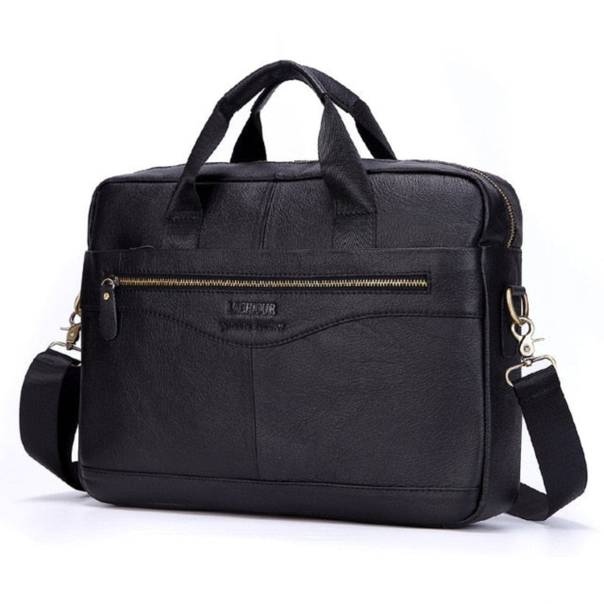 Leren laptoptas – Noor