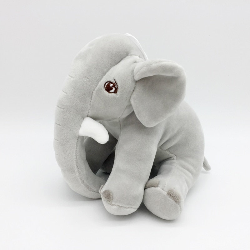 Zachte pluche olifantknuffel voor baby's