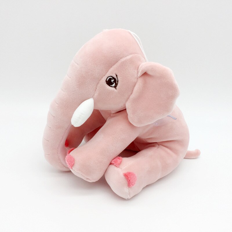 Zachte pluche olifantknuffel voor baby's