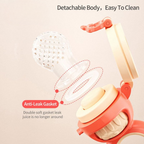 Rustgevende bijtring van siliconen voor baby's
