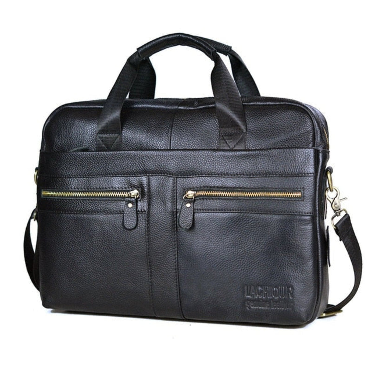 Leren laptoptas – Noor