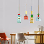 Gekleurde plafondlamp