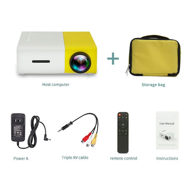 Mini-projector van 170 g