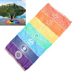 Yogakleed met de zeven chakra’s