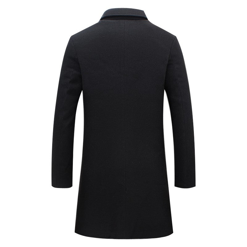 Edward | Getailleerde herenwintertrenchcoat