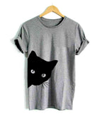 Kattenliefhebber dames T-shirt