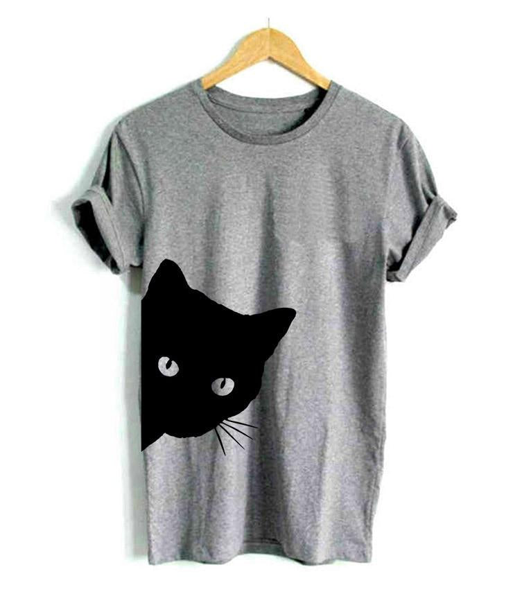 Kattenliefhebber dames T-shirt