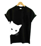 Kattenliefhebber dames T-shirt