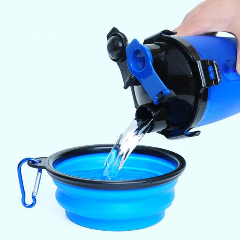 2-in-1 reiscup met voerbak