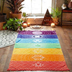 Yogakleed met de zeven chakra’s