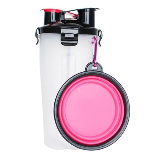 2-in-1 reiscup met voerbak