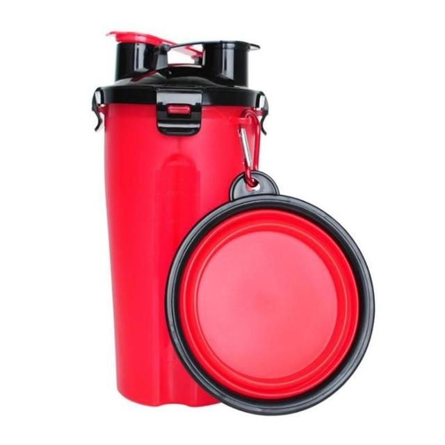 2-in-1 reiscup met voerbak