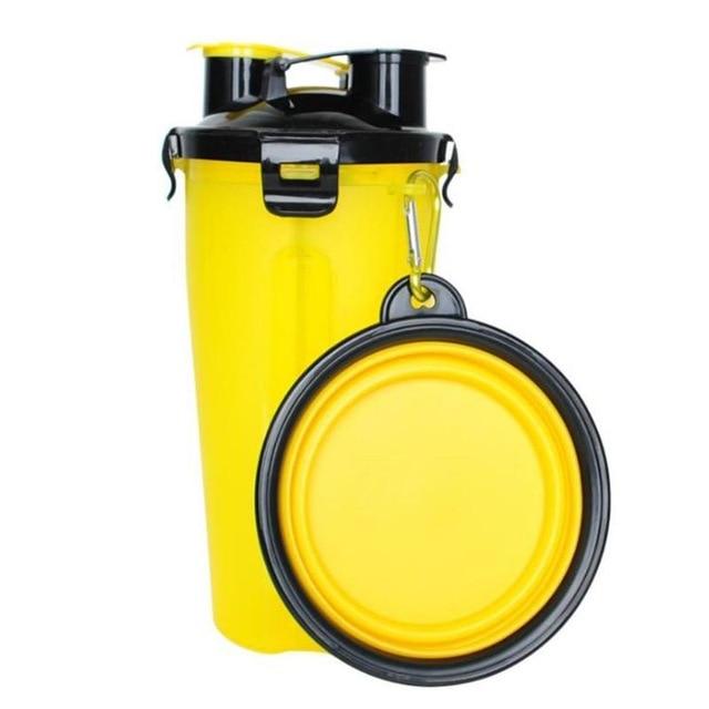 2-in-1 reiscup met voerbak