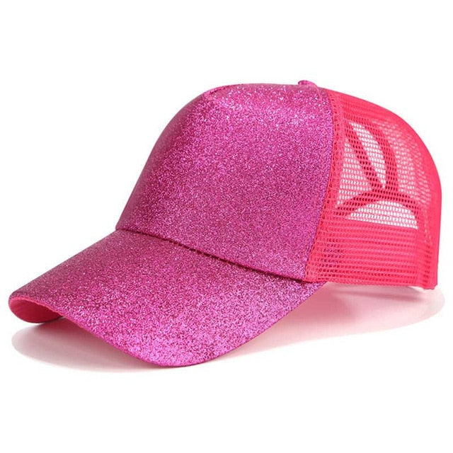 Ponytail cap met extra opening