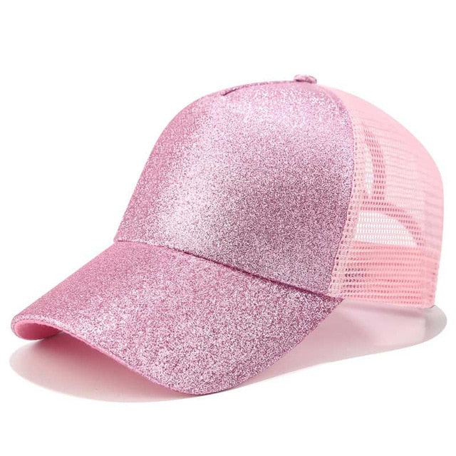 Ponytail cap met extra opening
