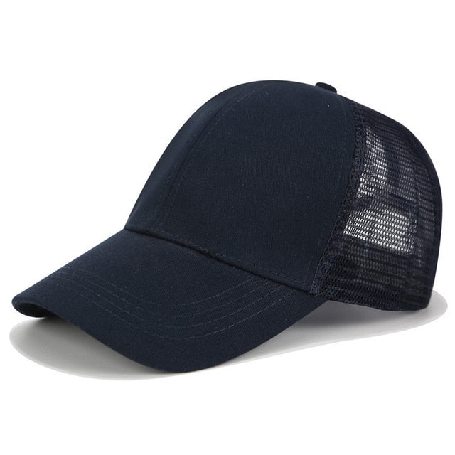 Ponytail cap met extra opening