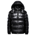 Warme heren puffer winterjas
