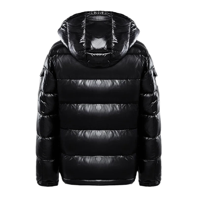 Warme heren puffer winterjas