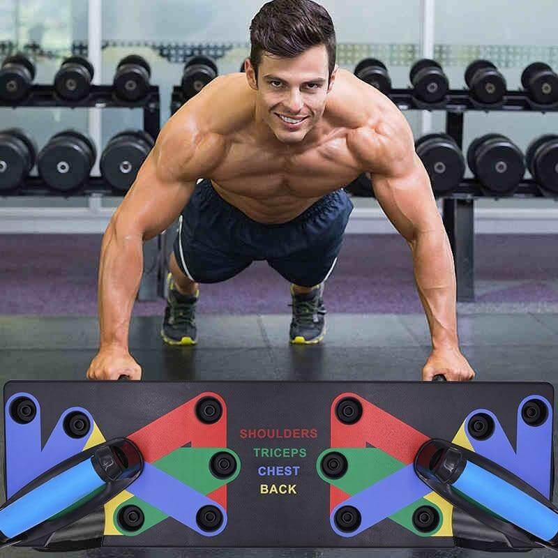 9-in-1 push up rack board
