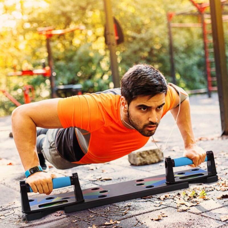 9-in-1 push up rack board