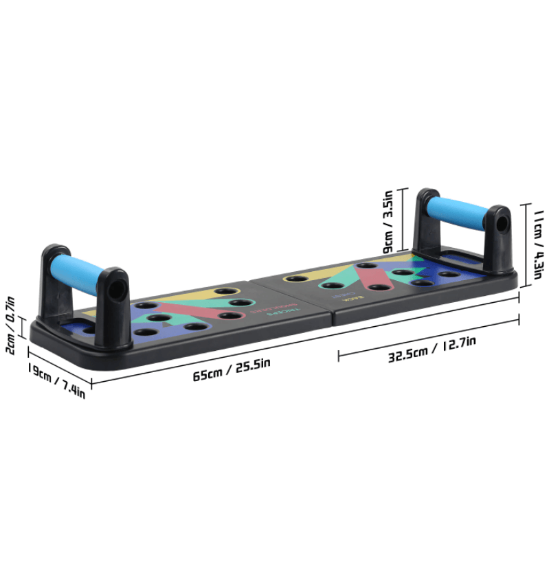 9-in-1 push up rack board
