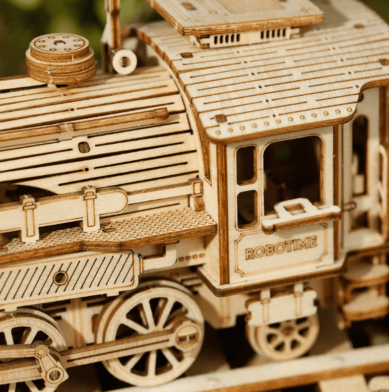 Houten 3D-treinpuzzel — afbeelding 5