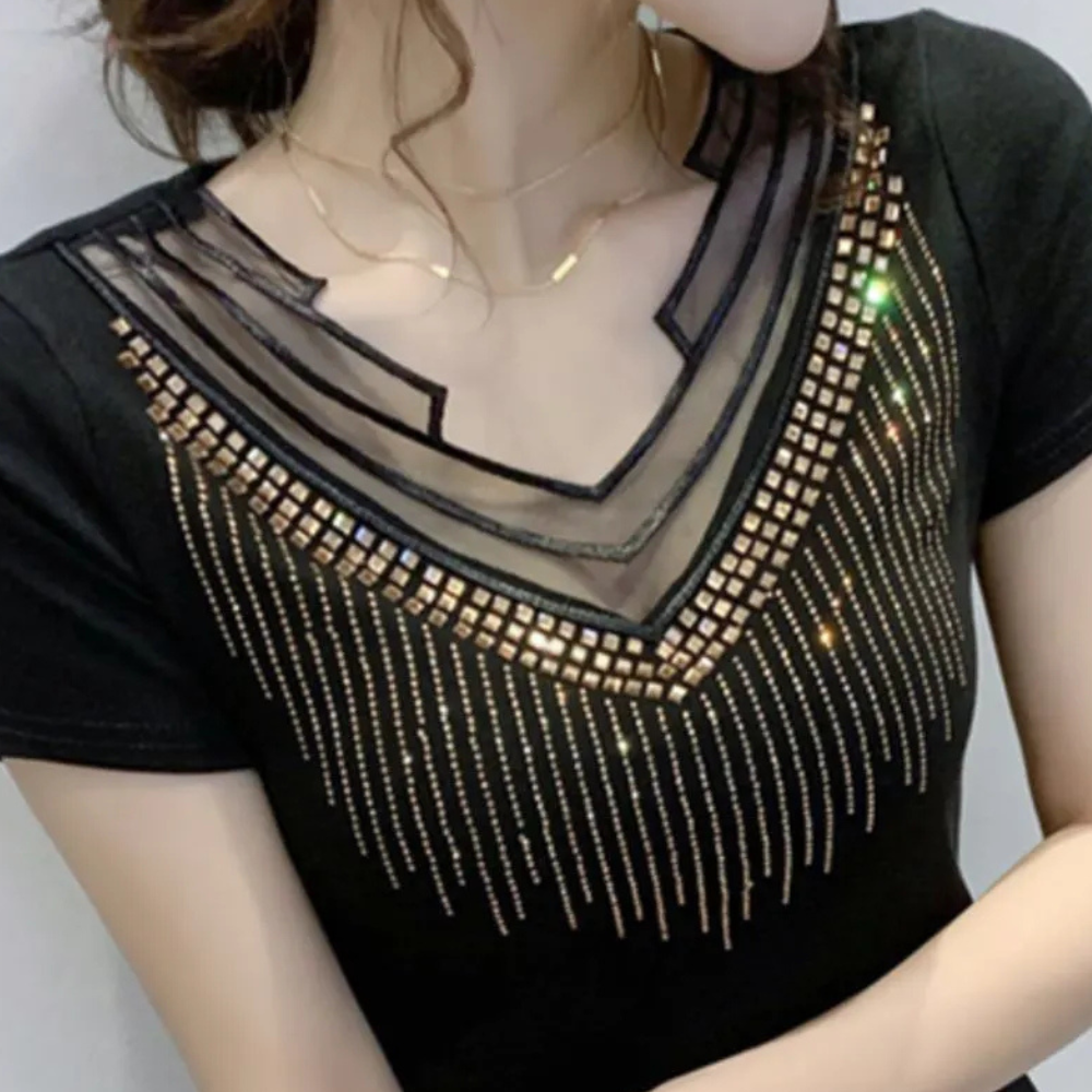 Paillettenblouse voor dames