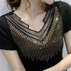 Paillettenblouse voor dames