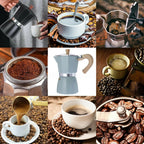 Percolator voor authentieke espresso onderweg