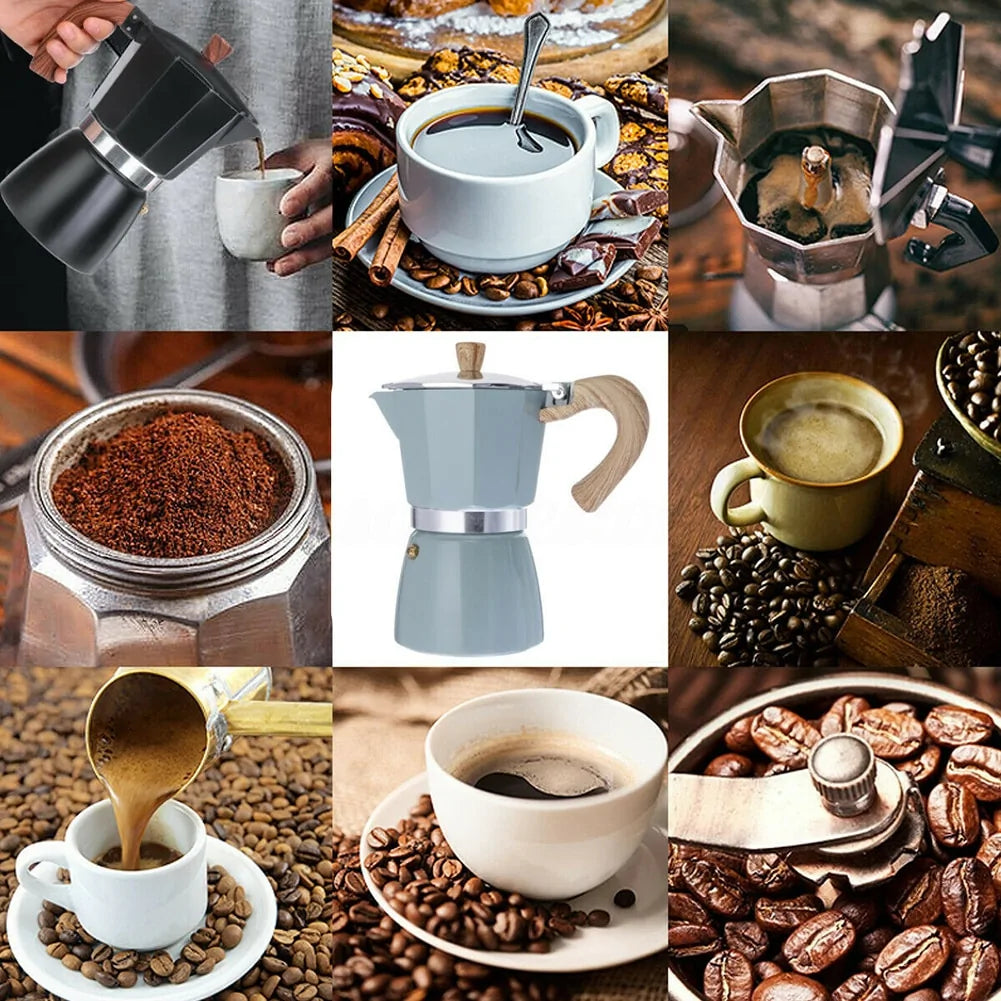 Percolator voor authentieke espresso onderweg