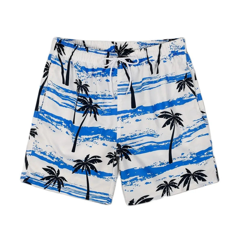 Luchtige zomer shorts met palmprint voor heren — afbeelding 4