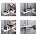 Compact douche rek