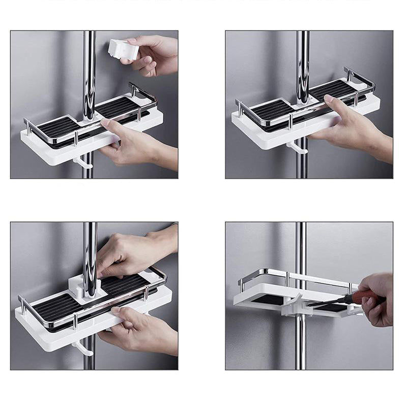 Compact douche rek