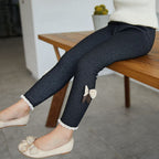 Meisjes winterlegging met strik