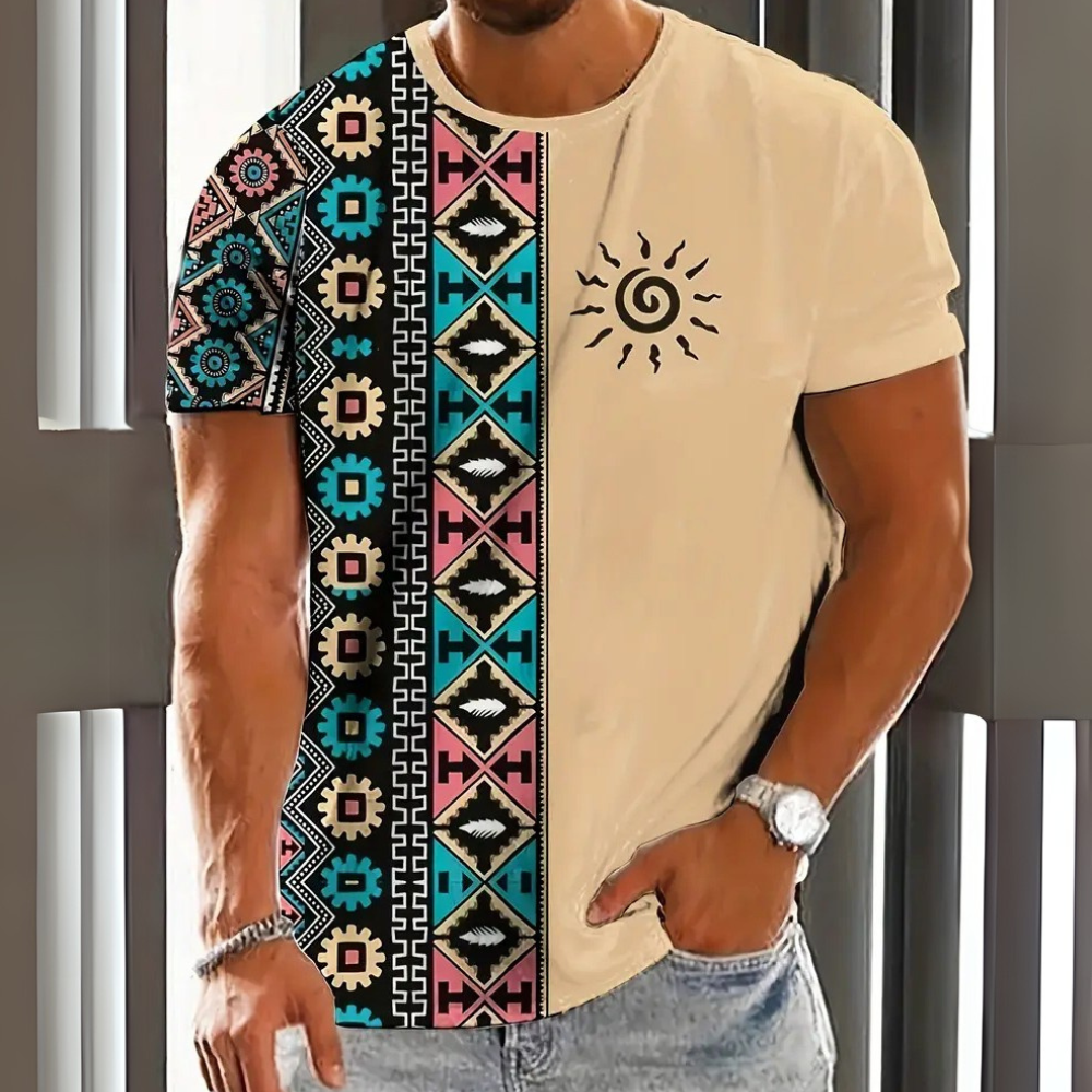 T-shirt voor heren Elne